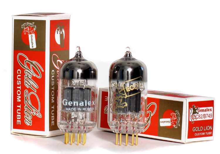 Brand New ! Genalex Gold Lion 12AU7/ECC82/B749 tubes 