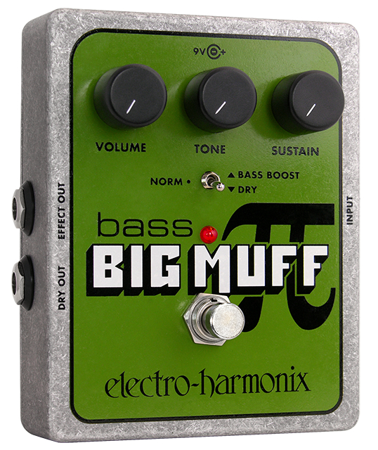 Bass Big Muff Pi Distortion / Sustainer | BASS BM | Electro-Harmonix