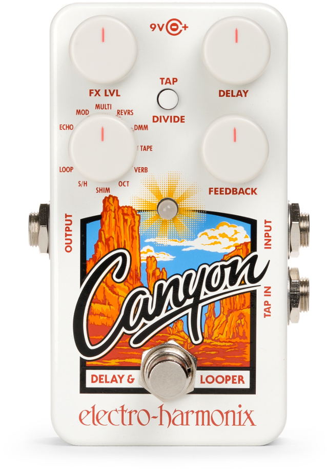 Electro-Harmonix Canyon delay and looper