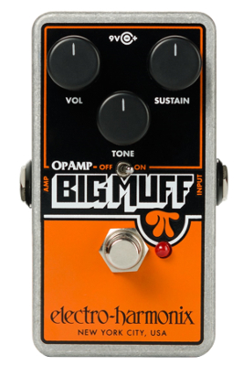 Electro-Harmonix OPAmp Big Muff Pi Distortion/Sustainer pedal