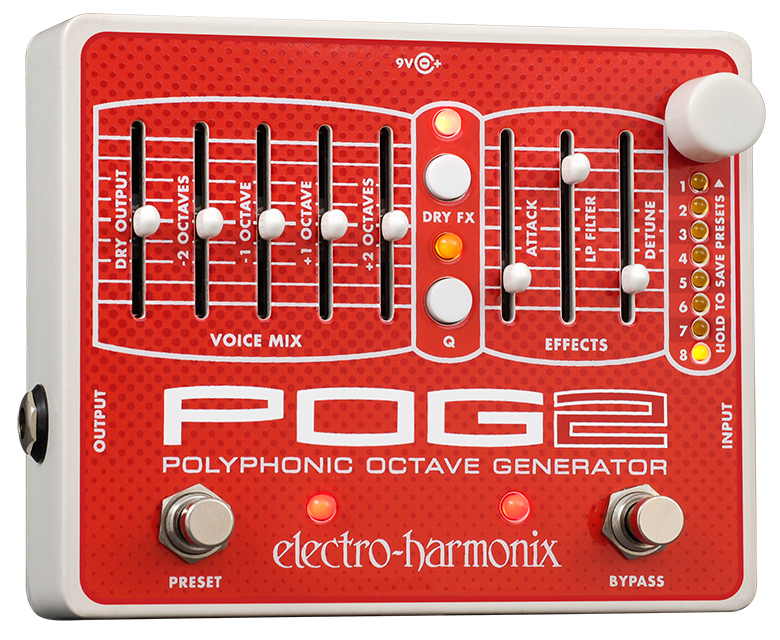 POG2 Polyphonic Octave Generator | POG2 | Electro-Harmonix