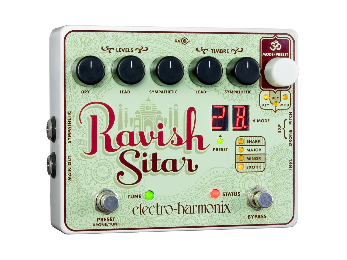 Ravish Sitar Emulator | RAVISH | Electro-Harmonix