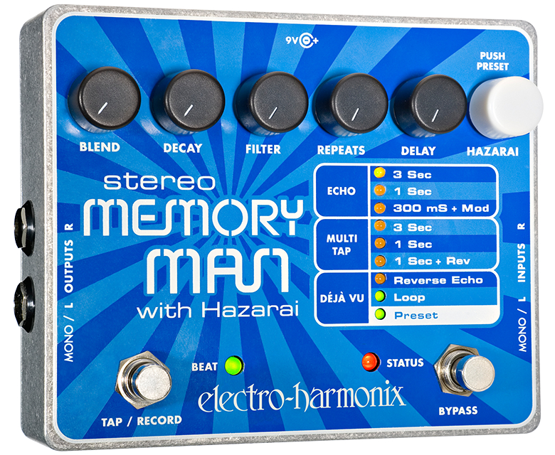 Stereo Memory Man with Hazarai Digital Delay & Looper | STEREO 