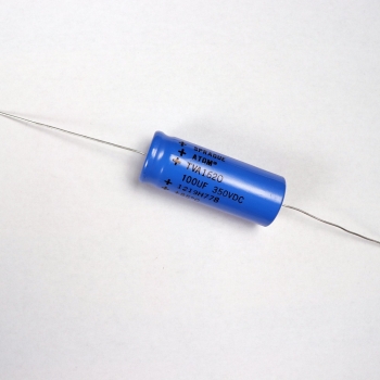 100uF/350V Sprague &quot;Atom&quot; Electrolytics Capacitor (NON-RoHS)