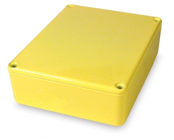 1590NS Yellow Die Cast Enclosure