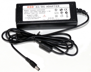 24V / 3000mA Power Adaptor