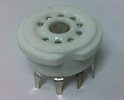 9PINPC 9 Pin Miniature Tube Socket