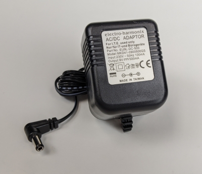 9V / 500mA European Power Adaptor