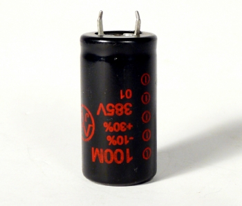 100Uf/385V JJ Electronic Radial Capacitor (RoHS)