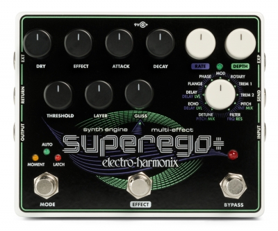 Electro-Harmonix SuperEgo Plus Synth engine pedal