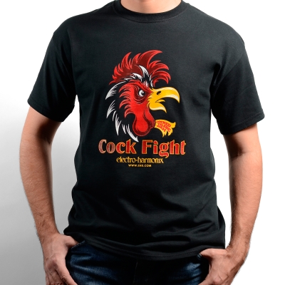 Cock Fight Tee Shirt, Large
