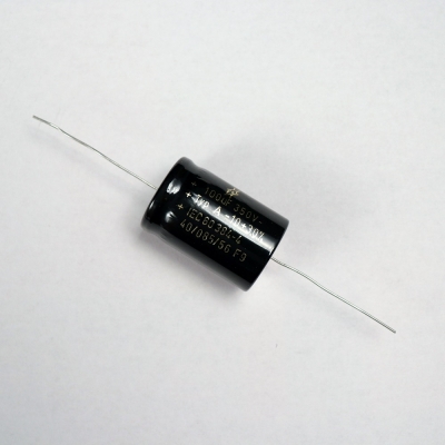100uF/350V F&amp;T Axial Lead Capacitor (RoHS)