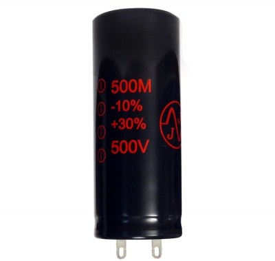 500Uf/500V JJ Electronic Radial Capacitor (RoHS)