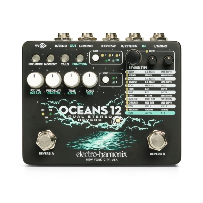 Oceans 12 Dual Stereo Reverb