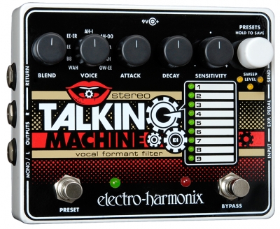 Stereo Talking Machine Vocal Formant Filter